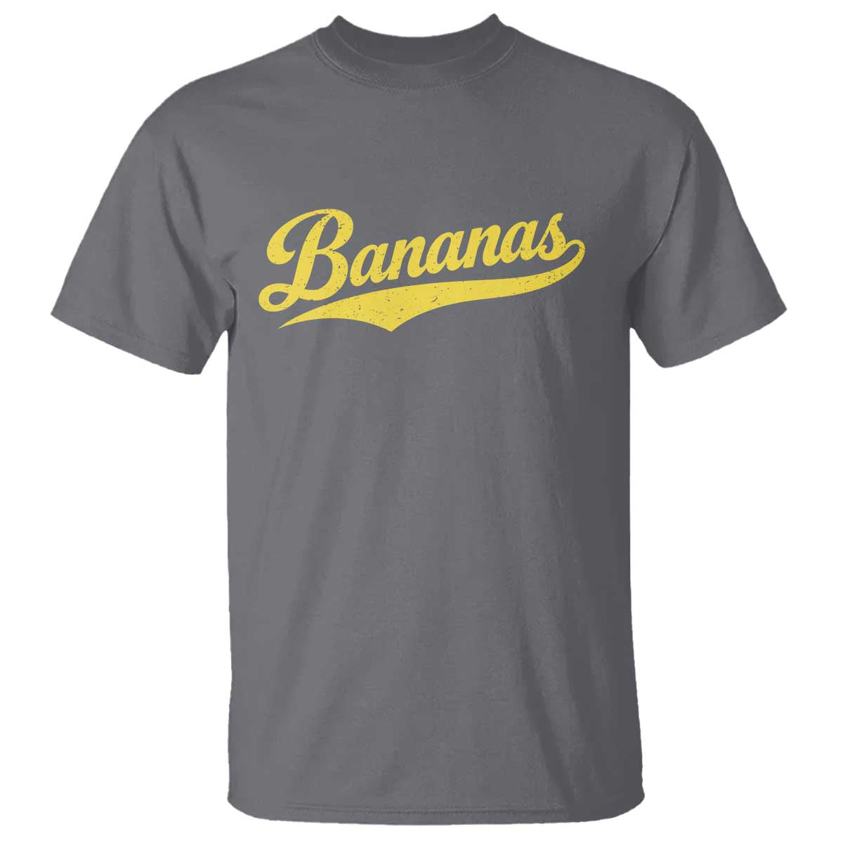 Bananas Retro Throwback Baseball Sport Lover T Shirt