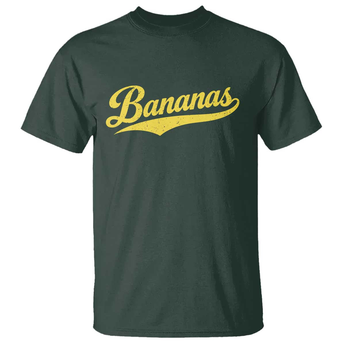 Bananas Retro Throwback Baseball Sport Lover T Shirt