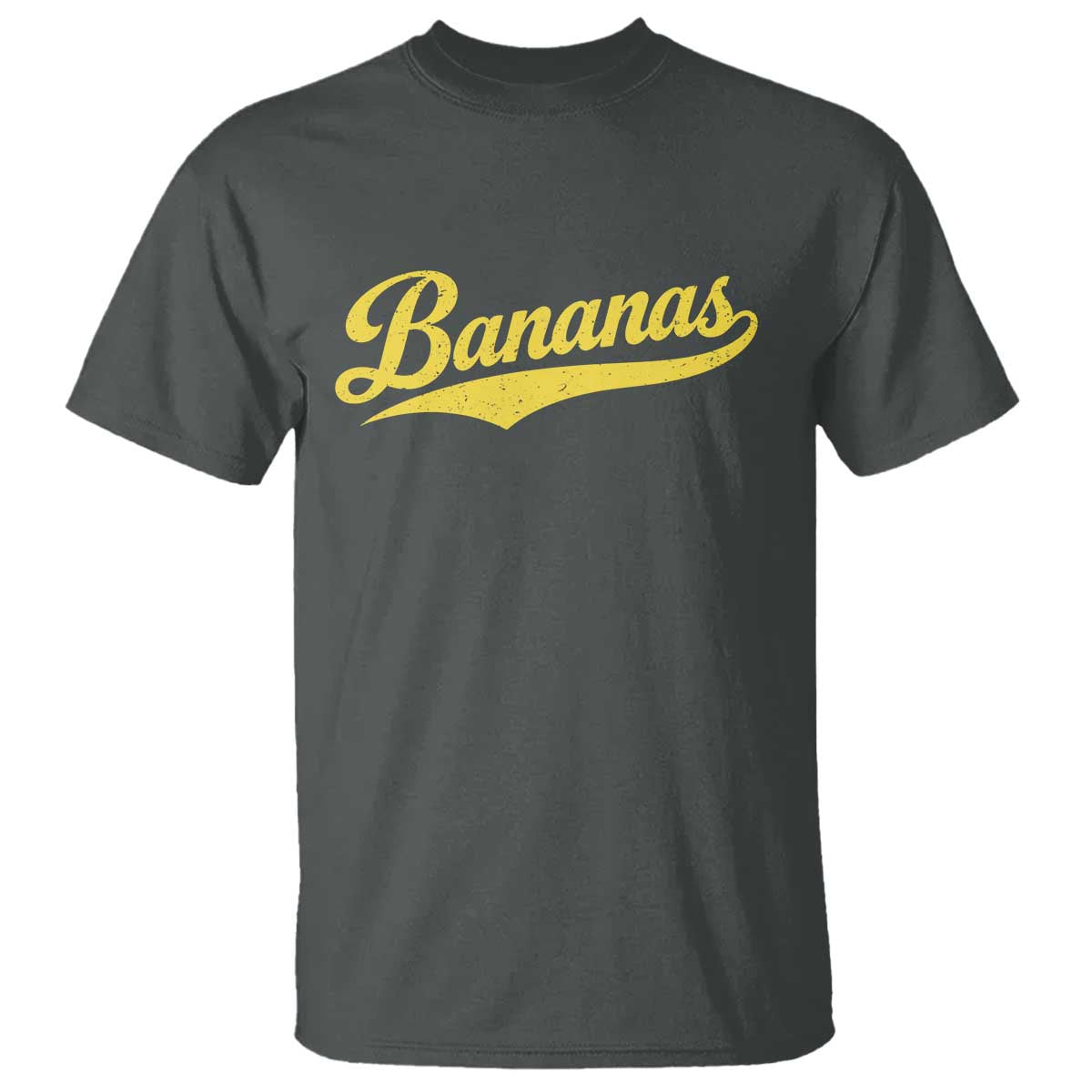Bananas Retro Throwback Baseball Sport Lover T Shirt