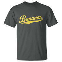Bananas Retro Throwback Baseball Sport Lover T Shirt