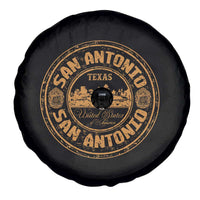 San Antonio Texas TX Vintage Souvenir Texan Pride Spare Tire Cover
