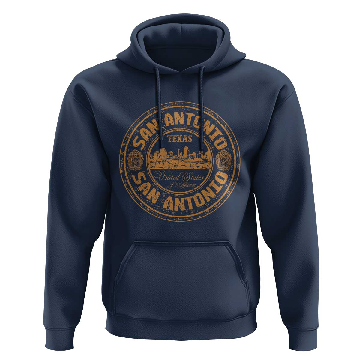 San Antonio Texas TX Vintage Souvenir Texan Pride Hoodie