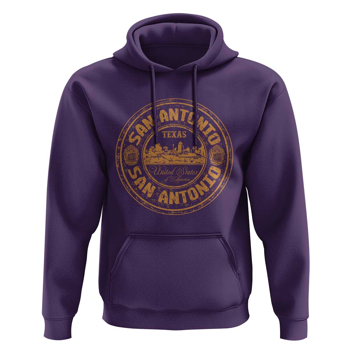 San Antonio Texas TX Vintage Souvenir Texan Pride Hoodie