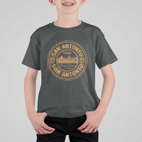 San Antonio Texas TX Vintage Souvenir Texan Pride T Shirt For Kid