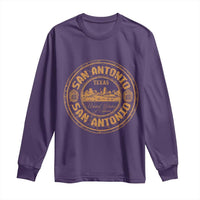 San Antonio Texas TX Vintage Souvenir Texan Pride Long Sleeve Shirt