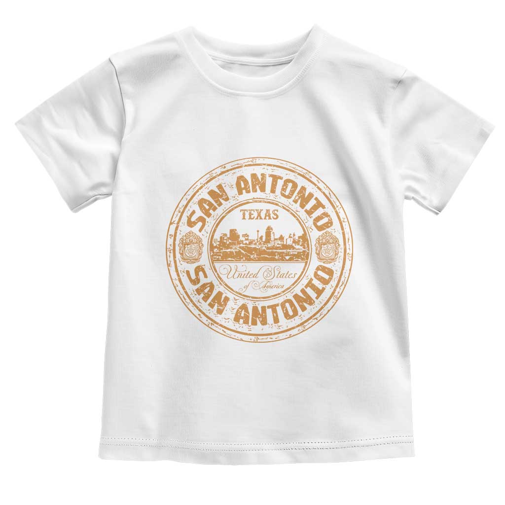 San Antonio Texas TX Vintage Souvenir Texan Pride Toddler T Shirt