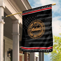 San Antonio Texas TX Vintage Souvenir Texan Pride Patriotic Garden Flag