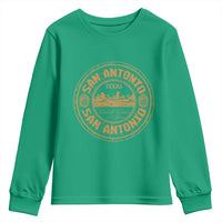 San Antonio Texas TX Vintage Souvenir Texan Pride Youth Sweatshirt