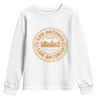 San Antonio Texas TX Vintage Souvenir Texan Pride Youth Sweatshirt