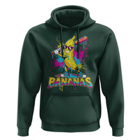 Funny Bananas Baseball Drip Ice Cream Sports Splatter Hoodie