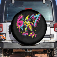 Funny 67 Banana Baseball Drip Ice Cream Six Seven Meme Spare Tire Cover