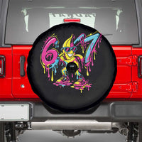 Funny 67 Banana Baseball Drip Ice Cream Six Seven Meme Spare Tire Cover
