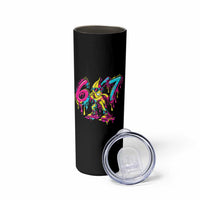 Funny 67 Banana Baseball Drip Ice Cream Six Seven Meme Skinny Tumbler