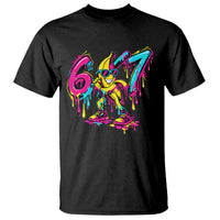Funny 67 Banana Baseball Drip Ice Cream Six Seven Meme T Shirt