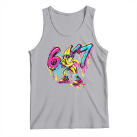 Funny 67 Banana Baseball Drip Ice Cream Six Seven Meme Tank Top