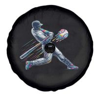 Ice Cream Baseball Player Dripping Game Day Spare Tire Cover