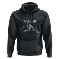 Ice Cream Baseball Player Dripping Game Day Hoodie
