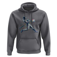 Ice Cream Baseball Player Dripping Game Day Hoodie