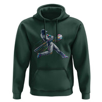 Ice Cream Baseball Player Dripping Game Day Hoodie