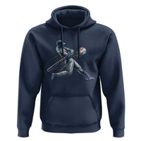 Ice Cream Baseball Player Dripping Game Day Hoodie