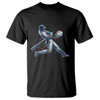 Ice Cream Baseball Player Dripping Game Day T Shirt