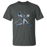 Ice Cream Baseball Player Dripping Game Day T Shirt