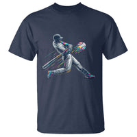 Ice Cream Baseball Player Dripping Game Day T Shirt