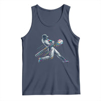 Ice Cream Baseball Player Dripping Game Day Tank Top