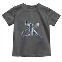 Ice Cream Baseball Player Dripping Game Day Toddler T Shirt