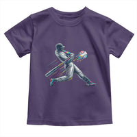 Ice Cream Baseball Player Dripping Game Day Toddler T Shirt