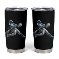 Ice Cream Baseball Player Dripping Game Day Tumbler Cup