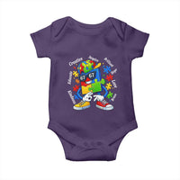Funny 67 Autism Awareness Baby Onesie Six Seven Puzzle Meme Creative Brilliant Hope Love Kindness