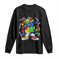 Funny 67 Autism Awareness Long Sleeve Shirt Six Seven Puzzle Meme Creative Brilliant Hope Love Kindness