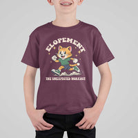 Elopement The Unexpected Workout T Shirt For Kid Autism Neurodiversity Cat
