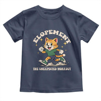 Elopement The Unexpected Workout Toddler T Shirt Autism Neurodiversity Cat