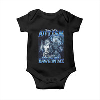 You Call It Autism I Call It Having That Dawg In Me Baby Onesie Funny Cringe Alpha Wolf