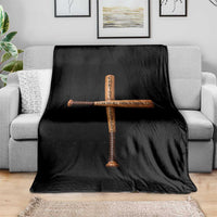 Christian Baseball Throw Blanket I Can Do All Things Through Christ Who Strengthens Me