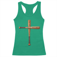 Christian Baseball Racerback Tank Top I Can Do All Things Through Christ Who Strengthens Me
