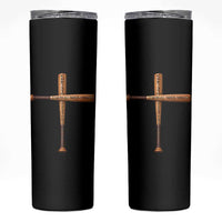 Christian Baseball Skinny Tumbler I Can Do All Things Through Christ Who Strengthens Me