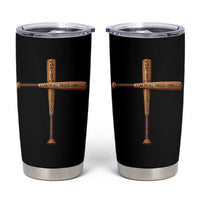 Christian Baseball Tumbler Cup I Can Do All Things Through Christ Who Strengthens Me