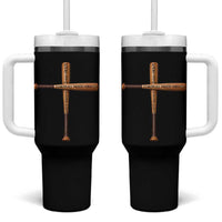 Christian Baseball Tumbler With Handle I Can Do All Things Through Christ Who Strengthens Me