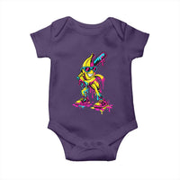 Funny Banana Baseball Drip Ice Cream Splatter Baby Onesie