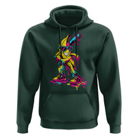 Funny Banana Baseball Drip Ice Cream Splatter Hoodie