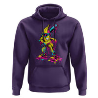 Funny Banana Baseball Drip Ice Cream Splatter Hoodie