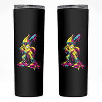 Funny Banana Baseball Drip Ice Cream Splatter Skinny Tumbler