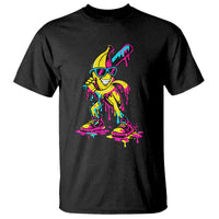 Funny Banana Baseball Drip Ice Cream Splatter T Shirt