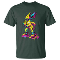 Funny Banana Baseball Drip Ice Cream Splatter T Shirt