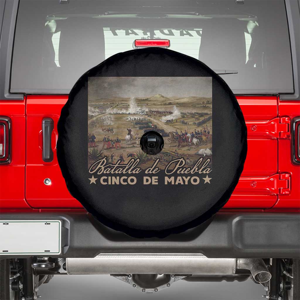 History Of Cinco De Mayo Batalla De Puebla Mexico Spare Tire Cover