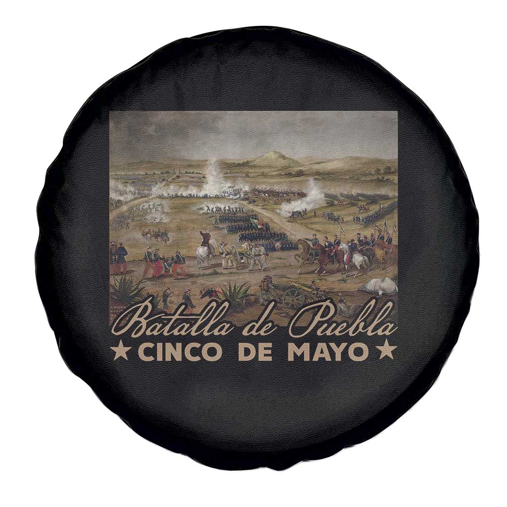 History Of Cinco De Mayo Batalla De Puebla Mexico Spare Tire Cover
