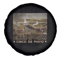 History Of Cinco De Mayo Batalla De Puebla Mexico Spare Tire Cover